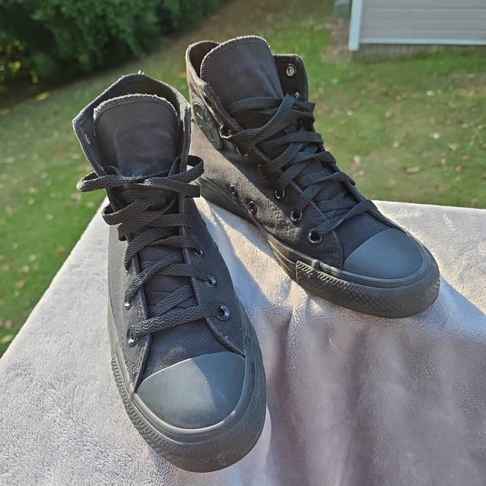 Size 5.5 Men's‎ - Converse Chuck Taylor All Star High All Black